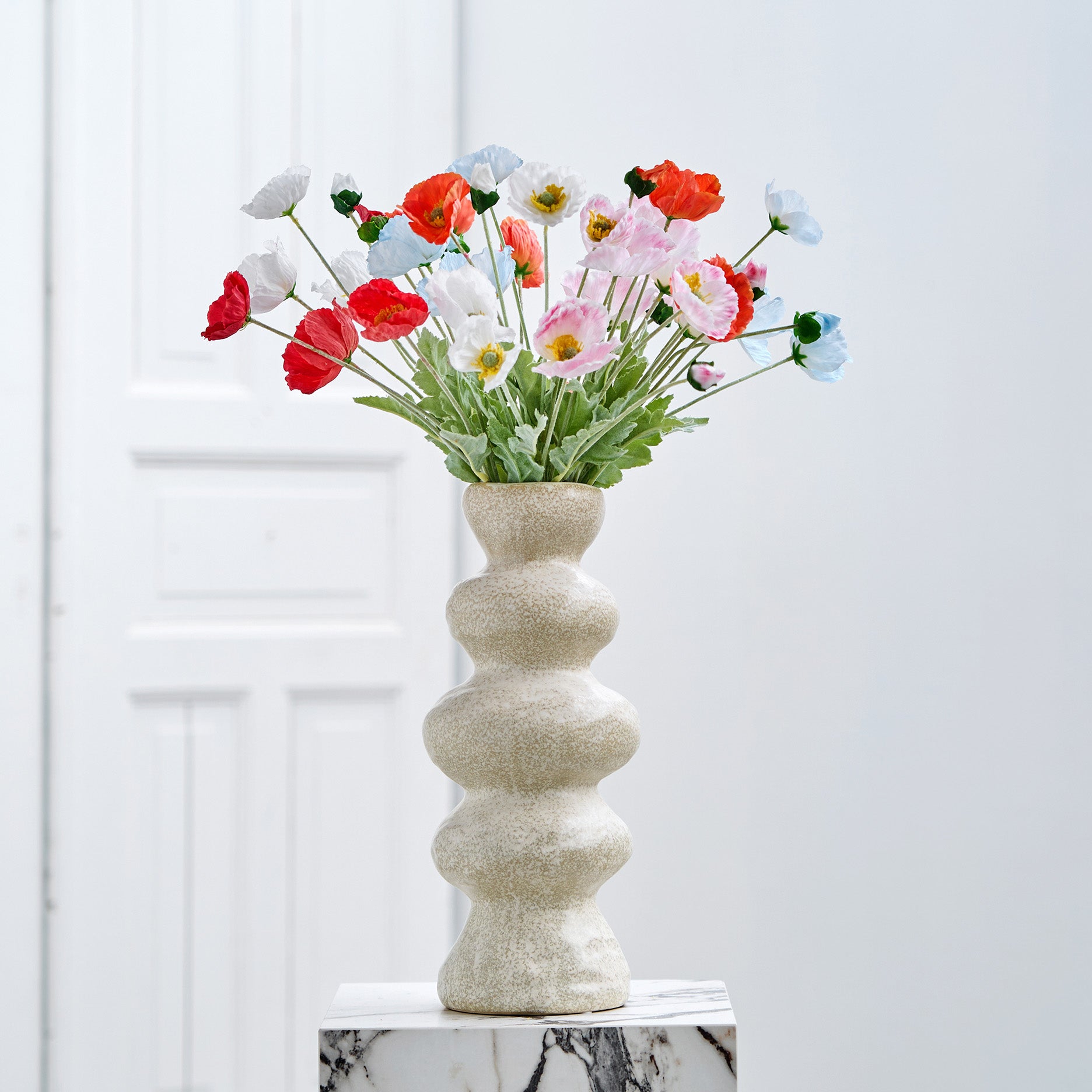 Künstliche Mohnblume